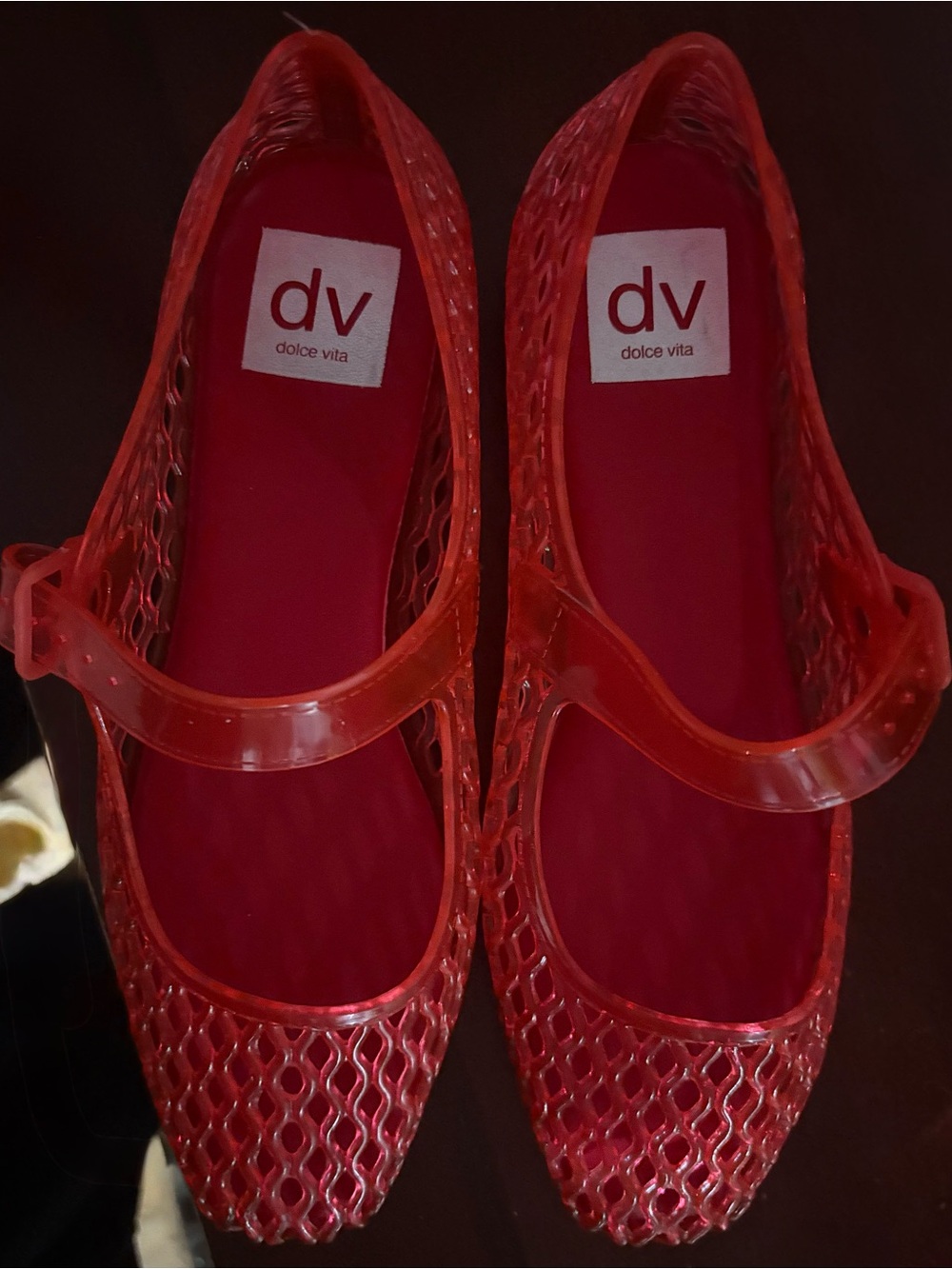 Dolce Vita Women's Mulaney Jelly Buckle Mary Jane Flats